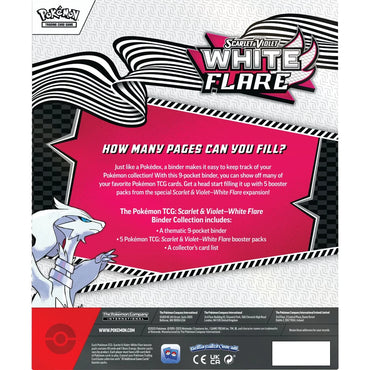 Scarlet & Violet: Pokémon: White Flare Reshiram Binder Collection (SV10.5)