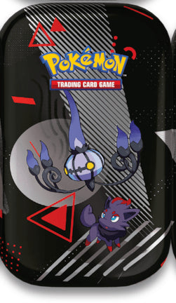 Scarlet & Violet:  White Flare & Black Bolt Mini Tin Chandelure & Zorua (SV 10.5)