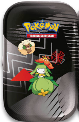 Scarlet & Violet:  White Flare & Black Bolt Mini Tin Lilligant & Whimsicott (SV 10.5)