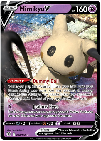 Mimikyu V (068/172) [Sword &amp; Shield: Brilliant Stars] 