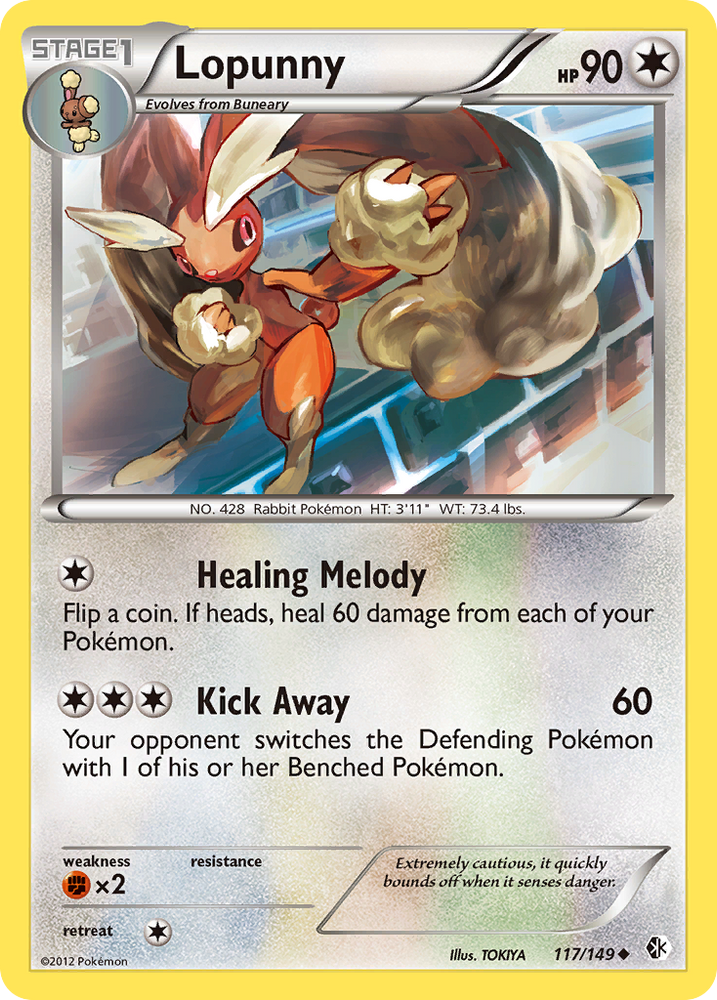 Lopunny (117/149) [Black &amp; White: Boundaries Crossed] 