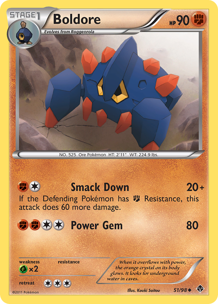 Boldore (51/98) [Black &amp; White: Emerging Powers] 