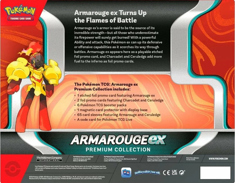 
Pokémon: Armarouge ex Premium Collection
