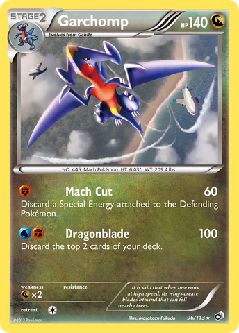 Garchomp (96/113) [Black &amp; White: Legendary Treasures] 