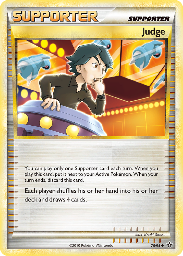 Judge (78/95) [HeartGold &amp; SoulSilver: Unleashed] 