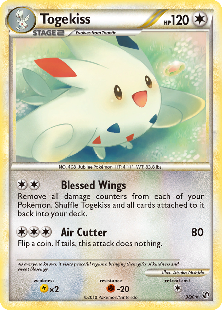 Togekiss (9/90) [HeartGold &amp; SoulSilver: Undaunted] 