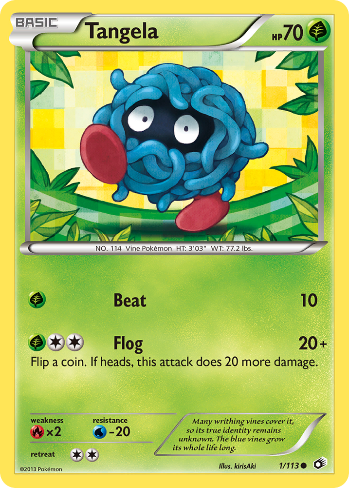 Tangela (1/113) [Black &amp; White: Legendary Treasures] 