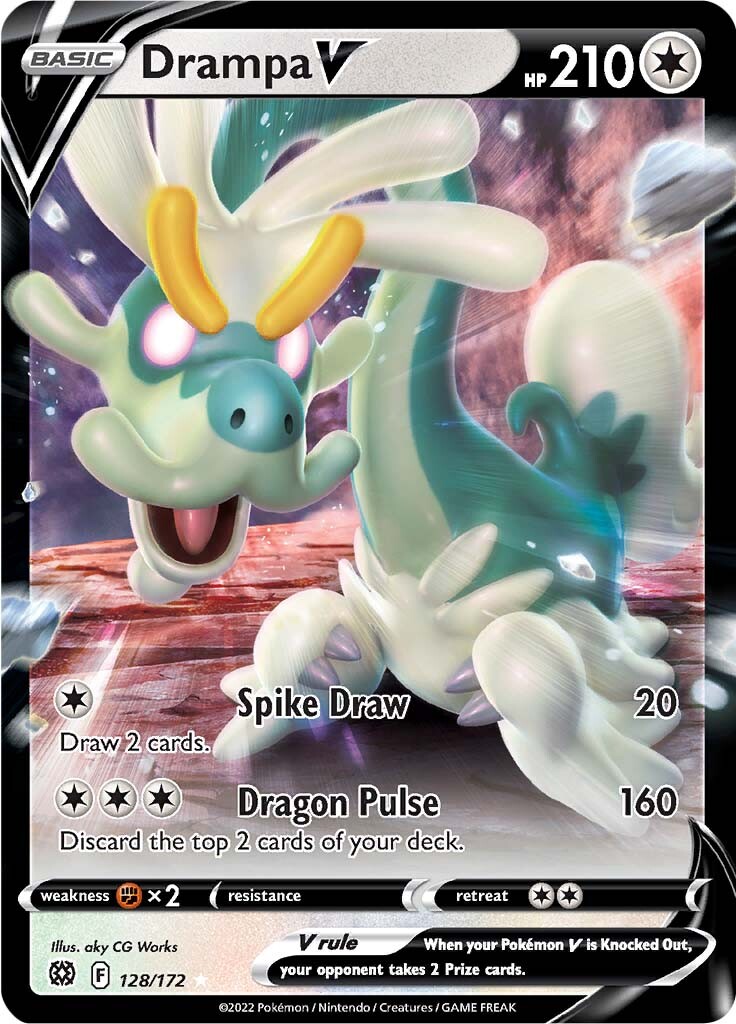 Drampa V (128/172) [Sword & Shield: Brilliant Stars] 