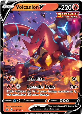 Volcanion V (025/198) [Sword &amp; Shield: Chilling Reign] 