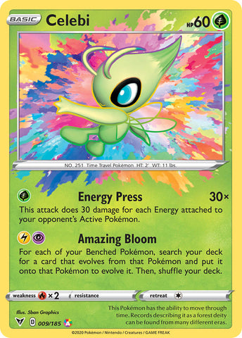 Celebi (9) [Sword &amp; Shield: Vivid Voltage] 