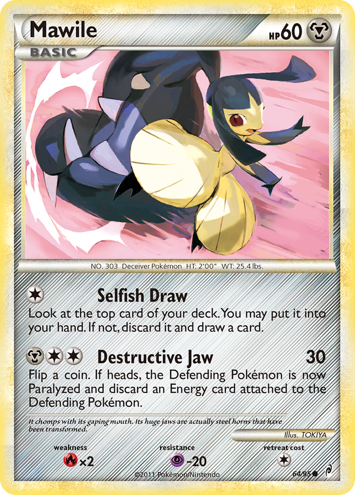 Mawile (64/95) [HeartGold &amp; SoulSilver: Call of Legends] 