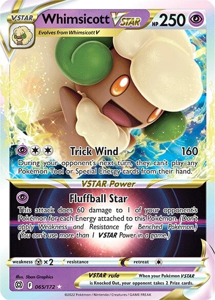 Whimsicott VSTAR (065/172) [Sword &amp; Shield: Brilliant Stars] 