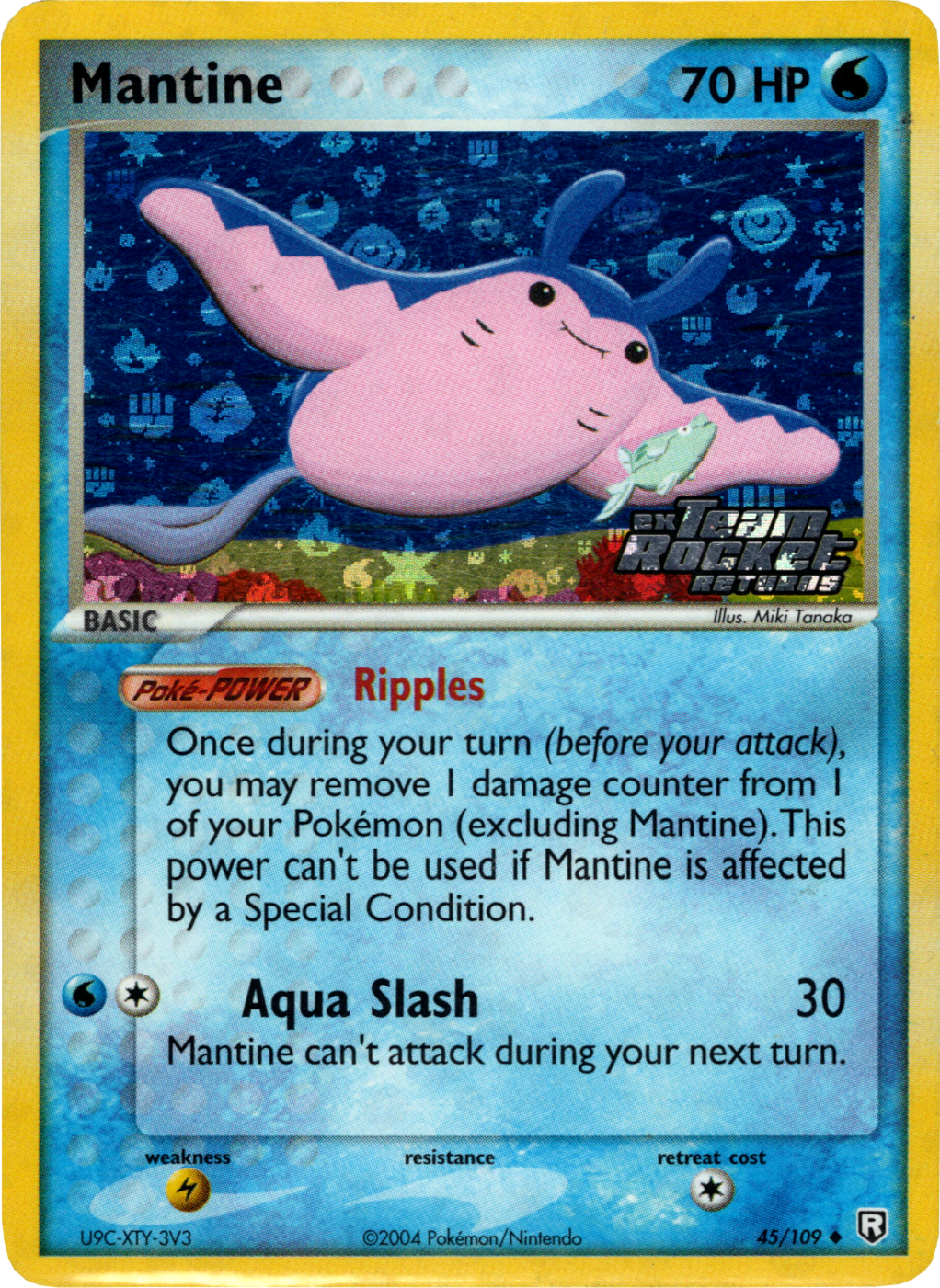 Mantine (45/109) (Stamped) [EX: Team Rocket Returns]