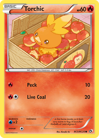 Torchic (RC5/RC25) [Black &amp; White: Legendary Treasures] 