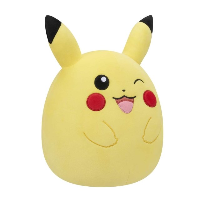 Pokémon Plyšák - Pikachu Žmurkajúci SQUISHMALLOW - 25 cm - medium (Squishmallow)_2