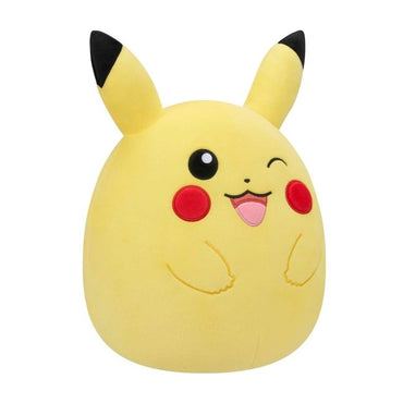 Pokémon Plyšák - Pikachu Žmurkajúci SQUISHMALLOW - 25 cm - medium (Squishmallow)_2
