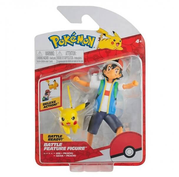 Pokémon Battle Feature Figure (Ash + Pikachu)_1