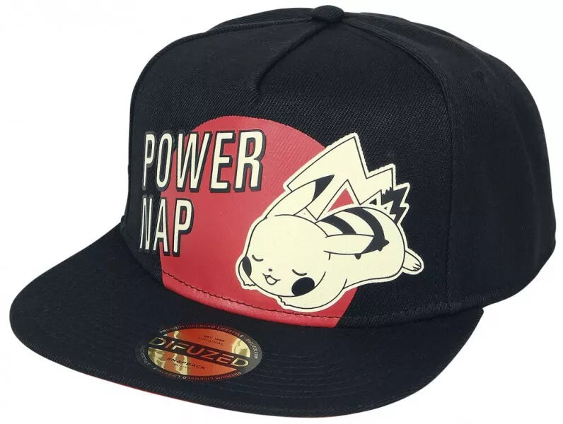 Pokémon šiltovka Power Nap Pikachu Snapback_2