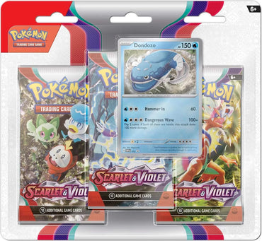 Scarlet &amp; Violet - 3 Pack Blister (Dondozo) 