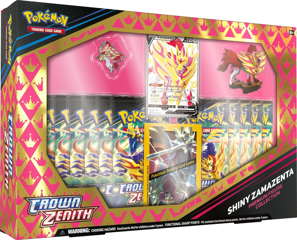 Sword &amp; Shield: Crown Zenith - Premium Figure Collection (Shiny Zamazenta) 