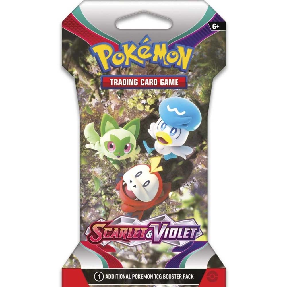 Scarlet & Violet: Base Set - Sleeved Booster Pack1