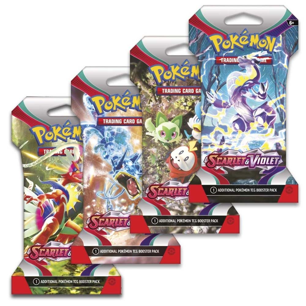 Scarlet & Violet: Base Set - Sleeved Booster Pack5