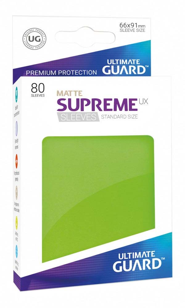 Obaly Ultimate Guard Supreme UX Matte (zelené)