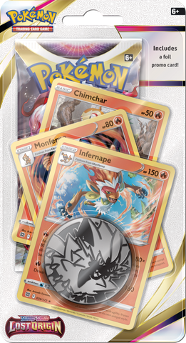 Sword &amp; Shield: Lost Origin - Premium Checklane Blister (Infernape) 