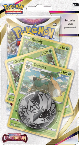 Sword &amp; Shield: Lost Origin - Premium Checklane Blister (Torterra) 