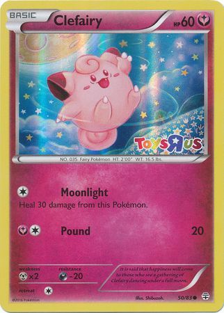 Clefairy (50/83) (Toys R Us Promo) [XY: Generations]