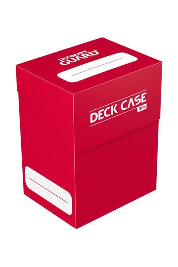 Ultimate Guard Deck Case 80+ Standard Size Red