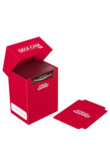 Ultimate Guard Deck Case 80+ Standard Size Red